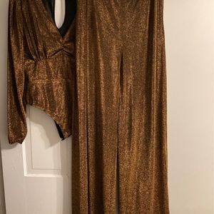 Kittenish outfit. Bodysuit and Pants XL.